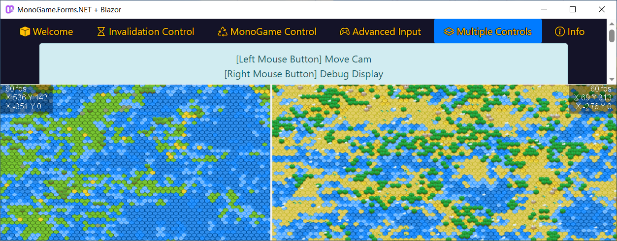 MultipleControls