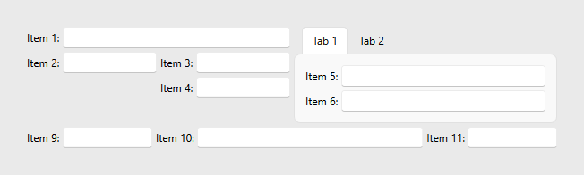 WPF Layout Control - Create Complex Form Layout