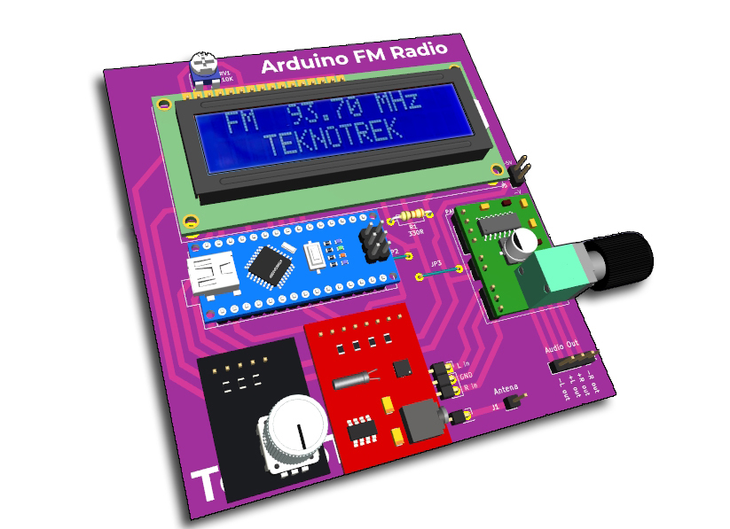 PCB 3D Model