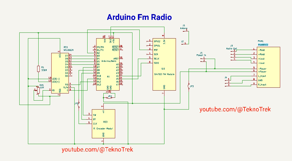 FM Transmitter Schematic